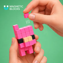 Cute Cubes Pink Animals