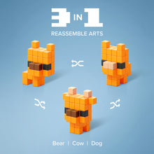 Cute Cubes Orange Animals